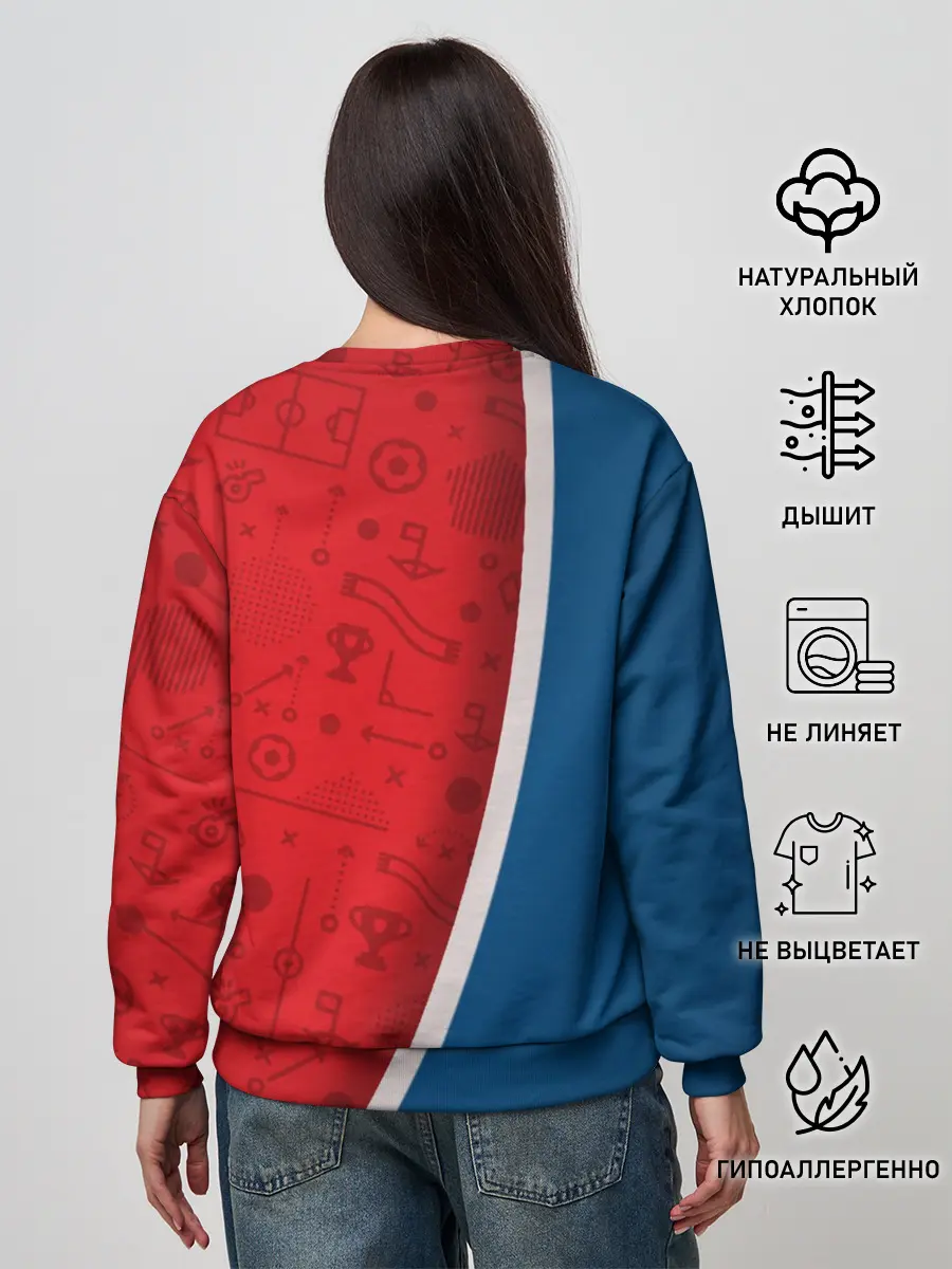 Женский свитшот / Football Russia