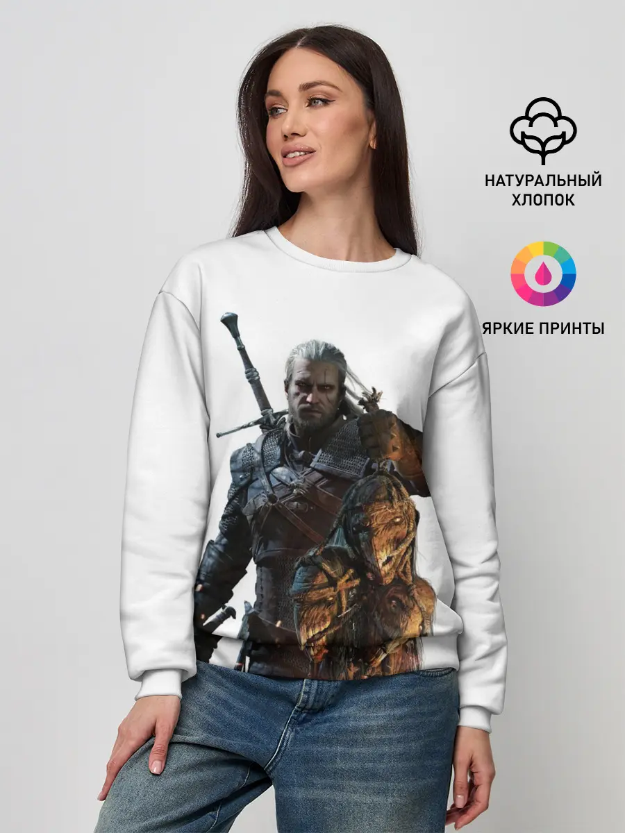Женский свитшот / The Witcher