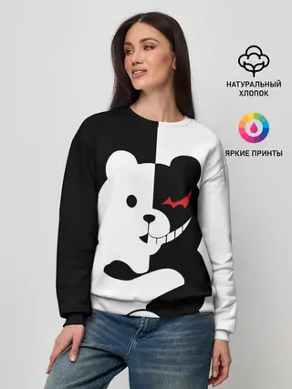 Женский свитшот / MONOKUMA / МОНОКУМА