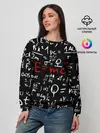 Женский свитшот / ФОРМУЛЫ ФИЗИКА