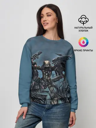 Женский свитшот / Фильм Хищник