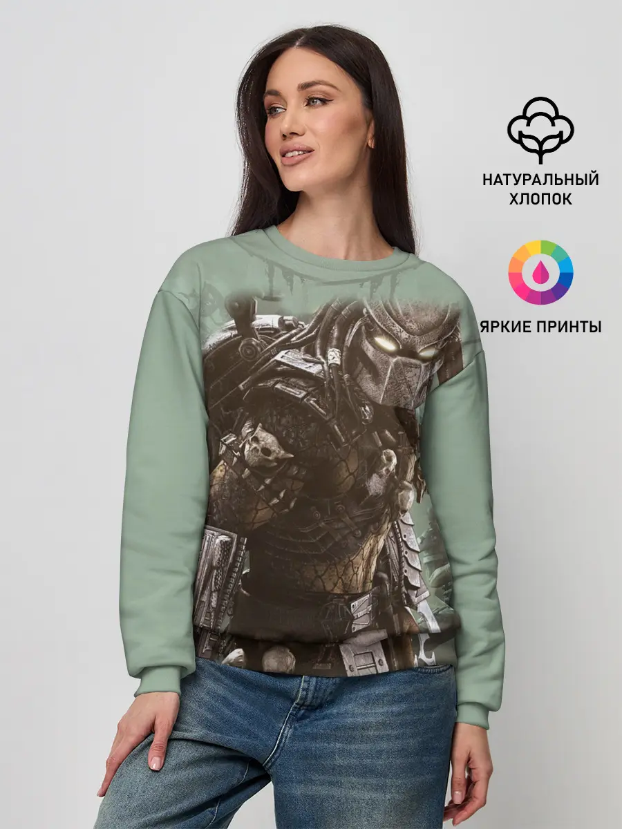 Женский свитшот / Хищник