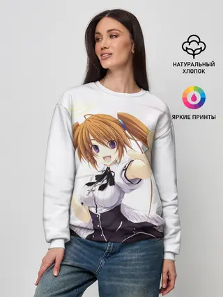 Женский свитшот / Ирина Шидо | High School DxD