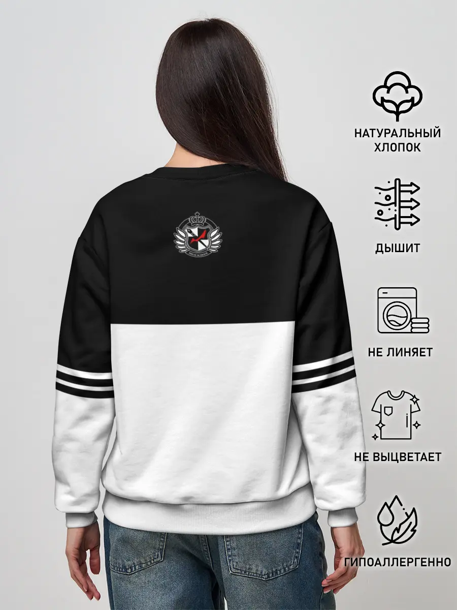 Женский свитшот / MONOKUMA SCHOOL ФОРМА