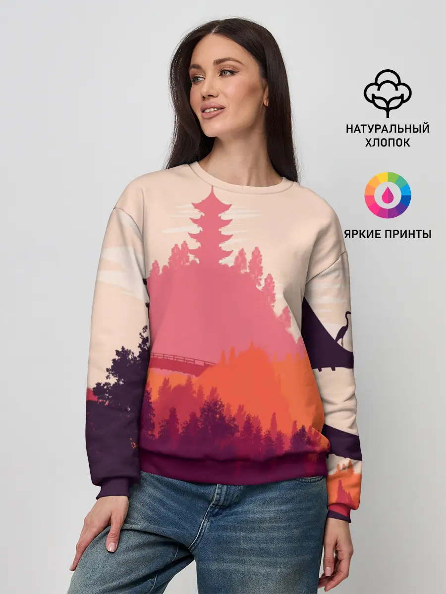 Женский свитшот / Firewatch