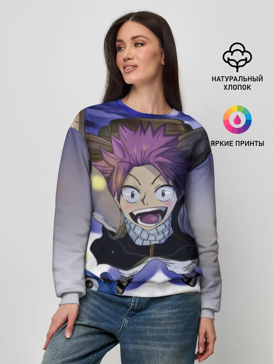 Женский свитшот / Нацу