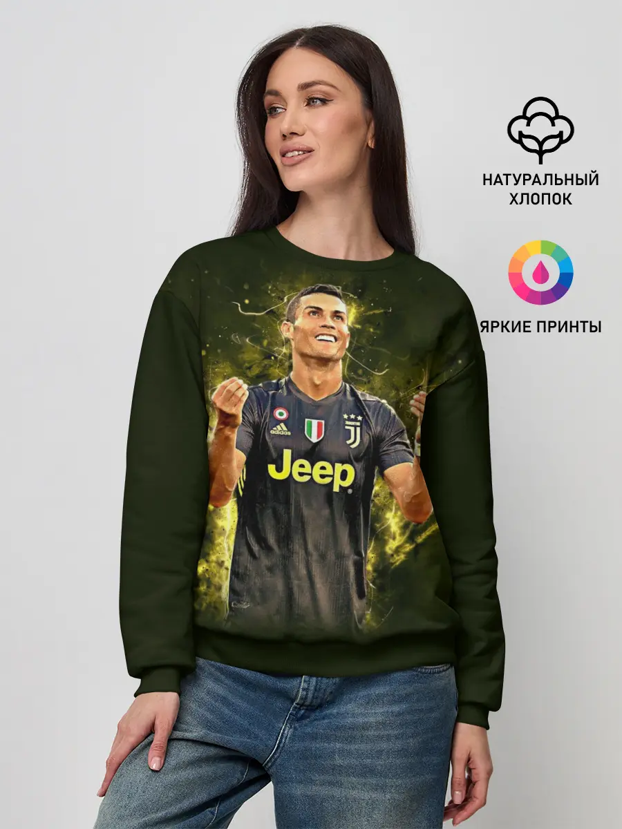 Женский свитшот / RONALDO JUVE SPORT