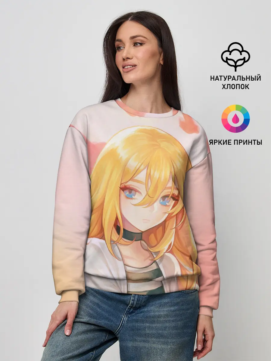 Женский свитшот / Satsuriku no Tenshi