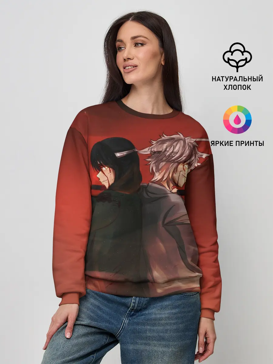 Женский свитшот / Back to back