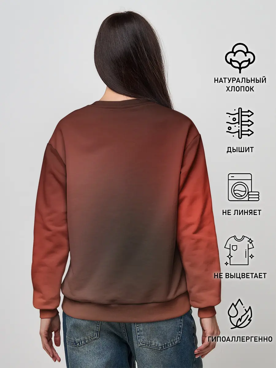 Женский свитшот / Back to back