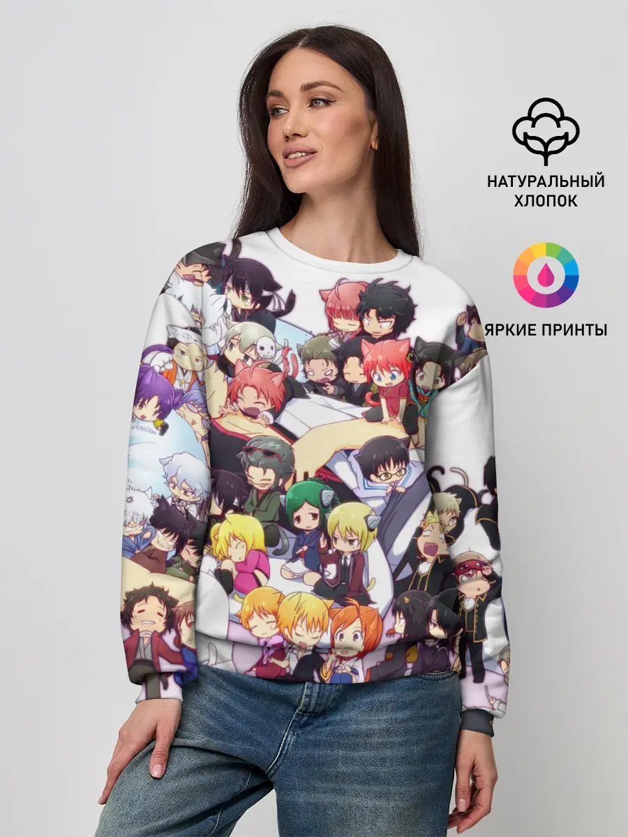 Женский свитшот / Full Gintama