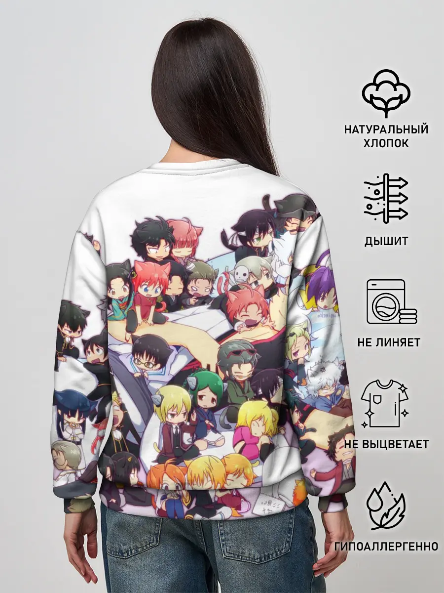 Женский свитшот / Full Gintama