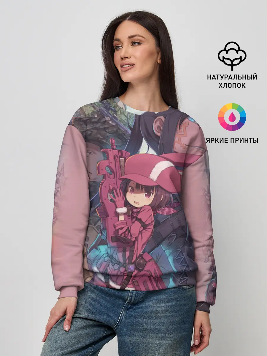 Женский свитшот / Призрачная пуля