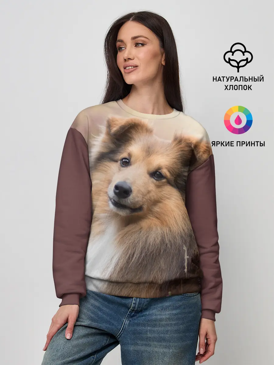 Женский свитшот / Шелти