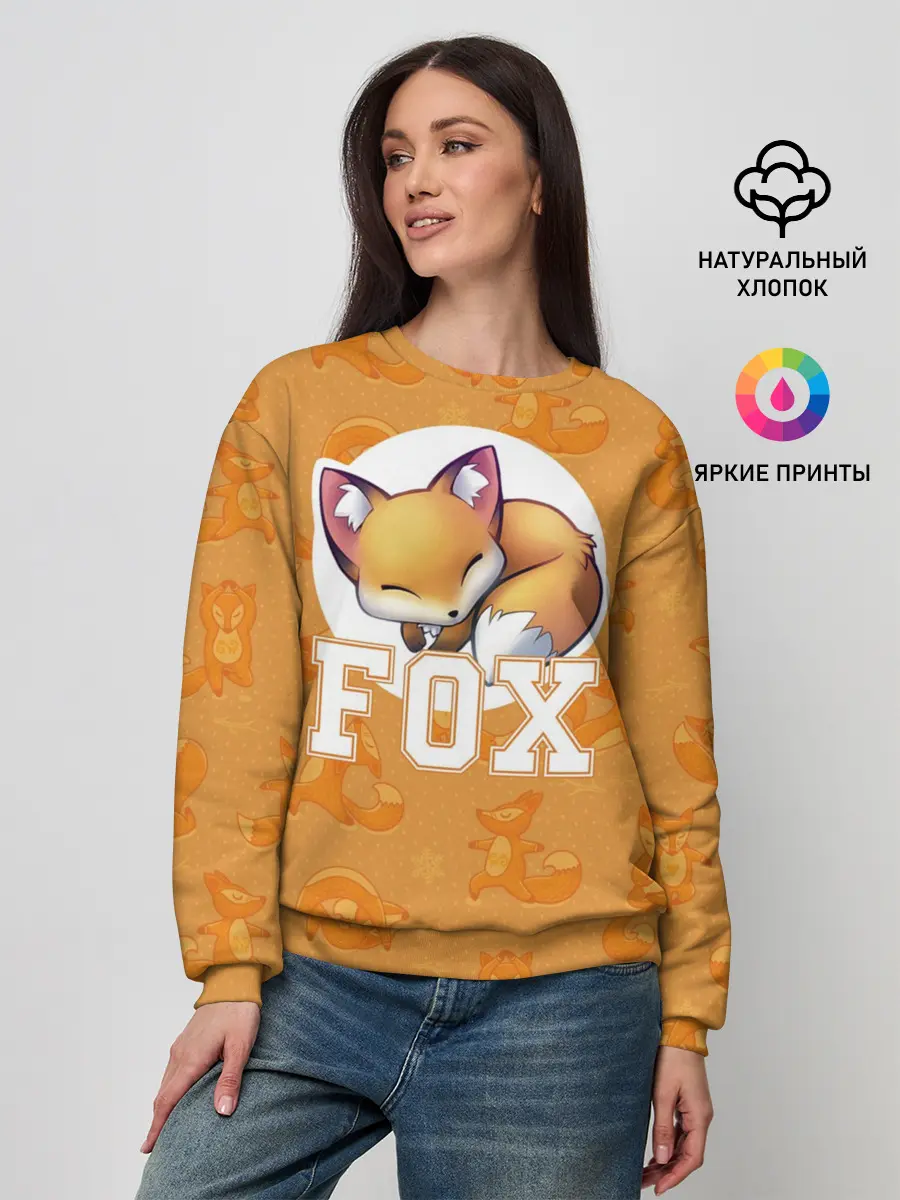 Женский свитшот / Fox