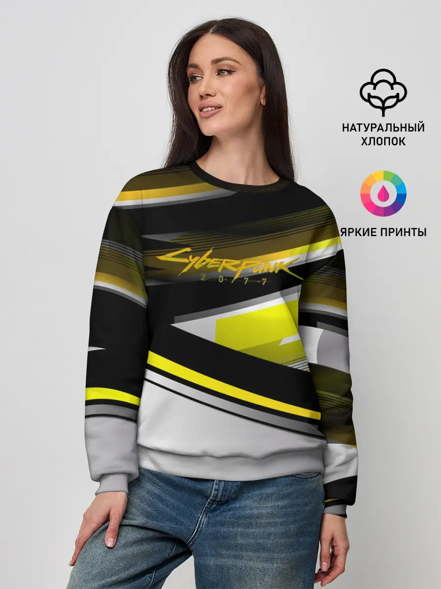 Женский свитшот / CyberPunk 2077