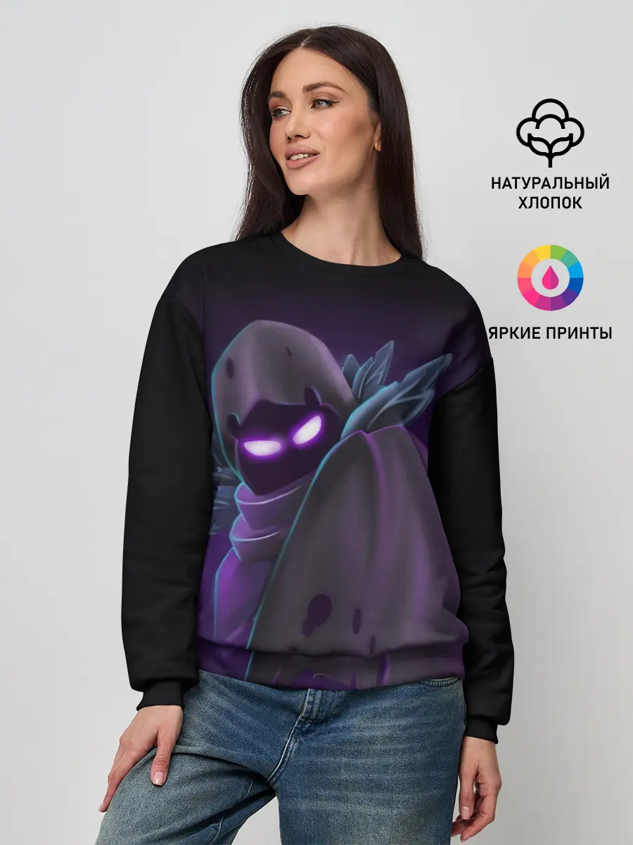 Женский свитшот / Fortnite. Nevermore