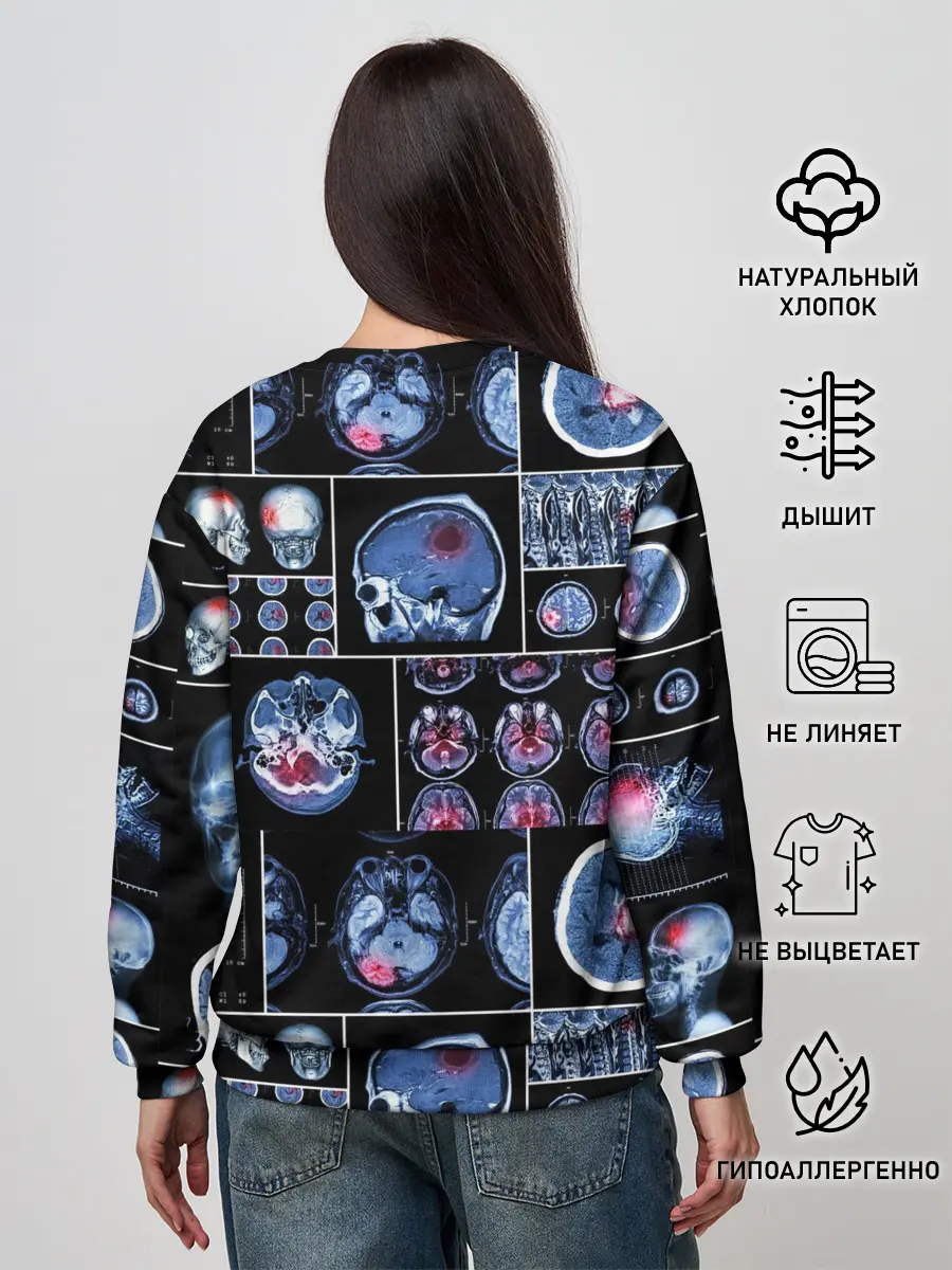 Женский свитшот / неврология