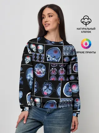 Женский свитшот / неврология
