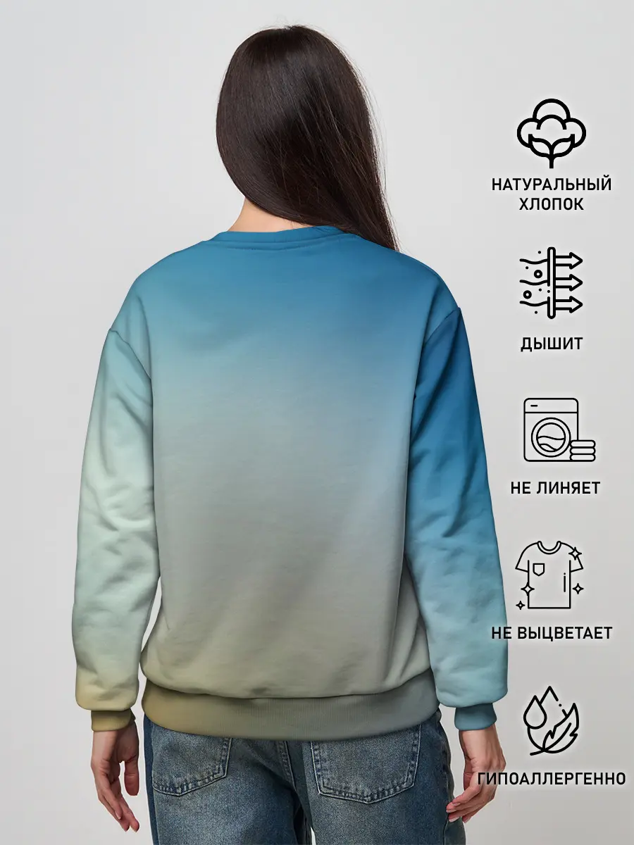 Женский свитшот / Misadventure Awaits