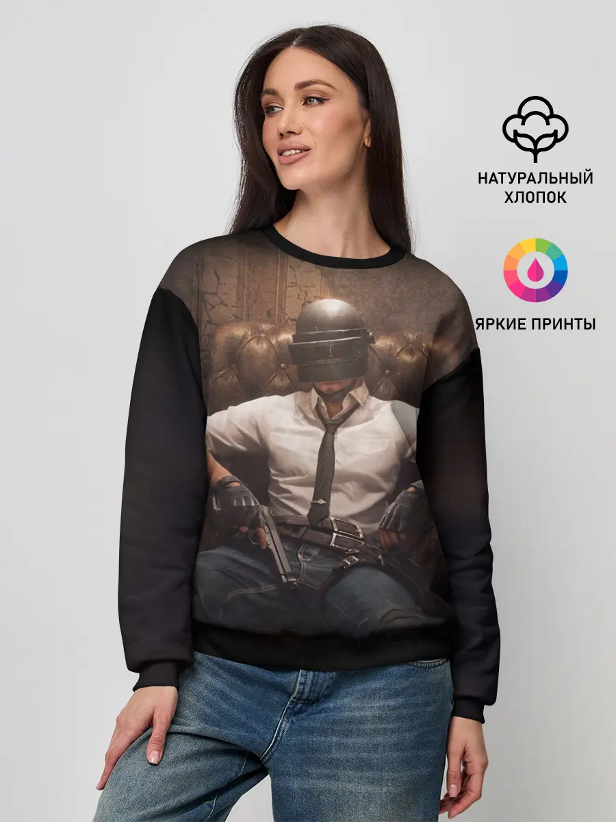 Женский свитшот / PUBG | ПАБГ