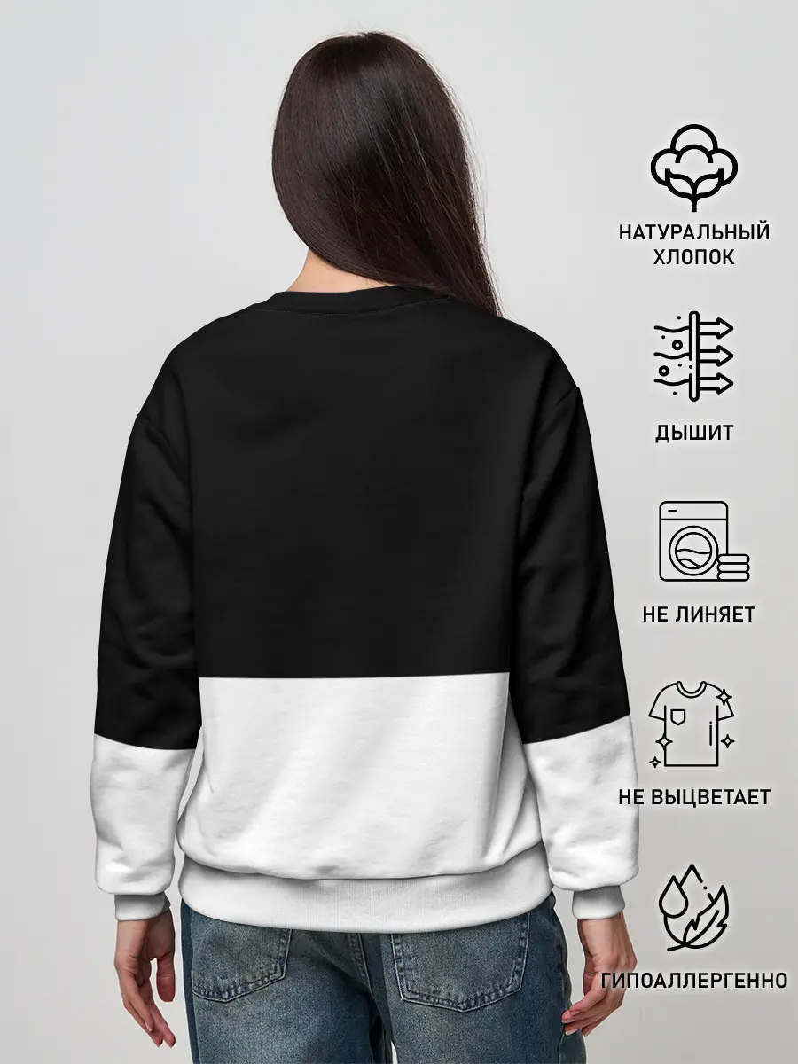 Женский свитшот / Kumamon повис