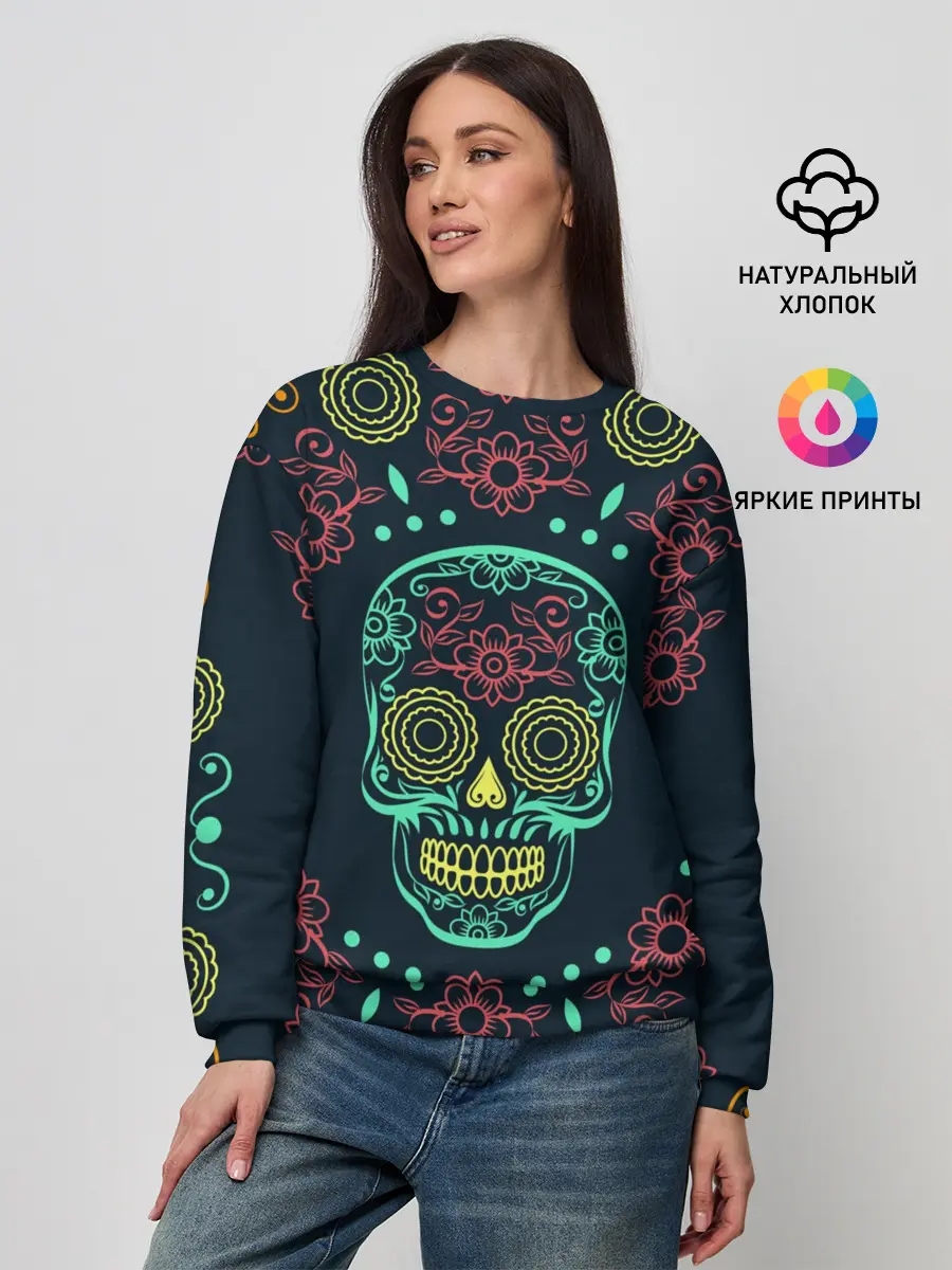 Женский свитшот / Ornamental death