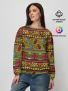 Женский свитшот / Этнический орнамент