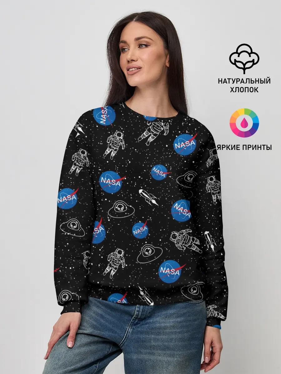 Женский свитшот / NASA