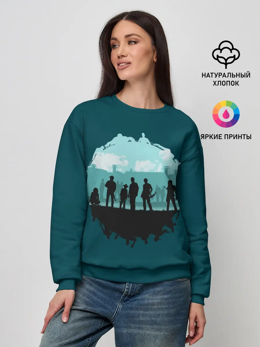 Женский свитшот / Ходячие Мертвецы