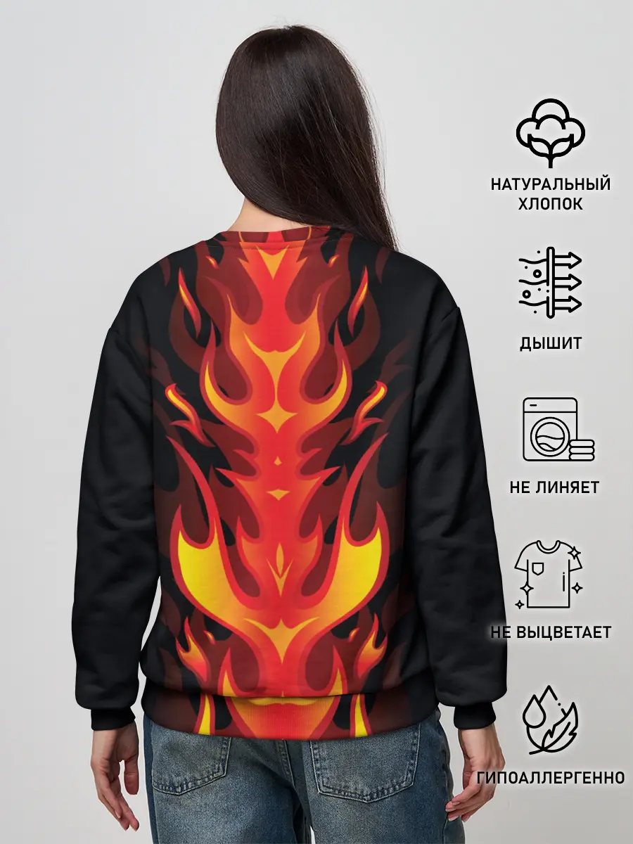 Женский свитшот / PUBG Fire