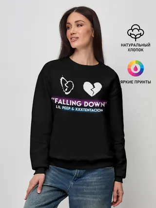 Женский свитшот / Lil Peep Falling Down
