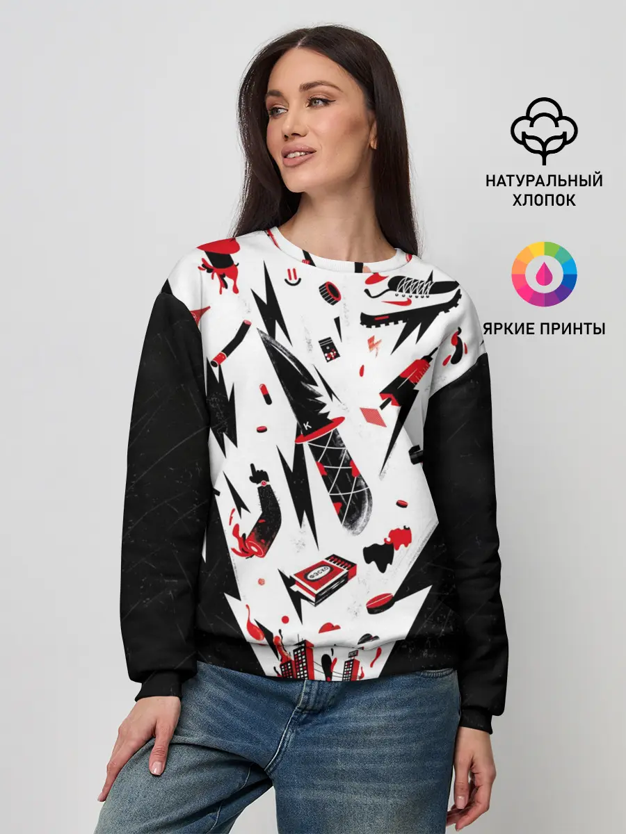 Женский свитшот / Кровосток