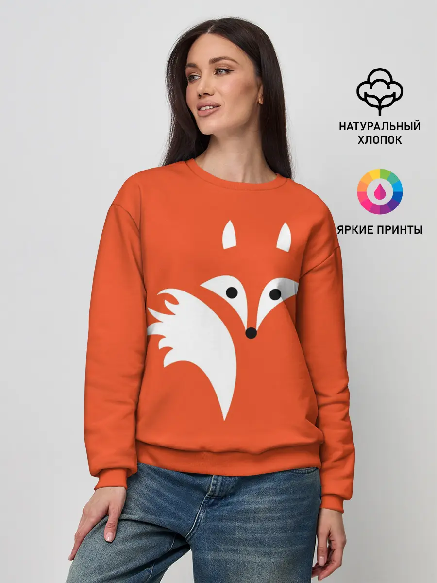 Женский свитшот / Лисичка