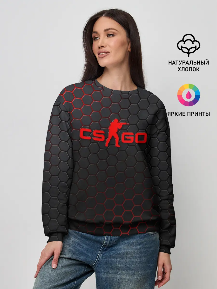 Женский свитшот / 3Counter-Strike