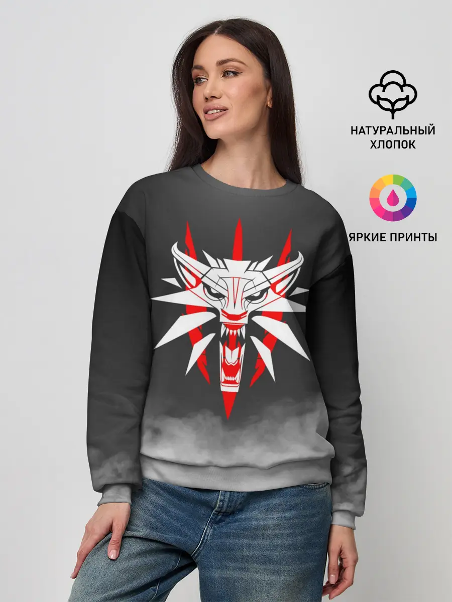 Женский свитшот / THE WITCHER 3