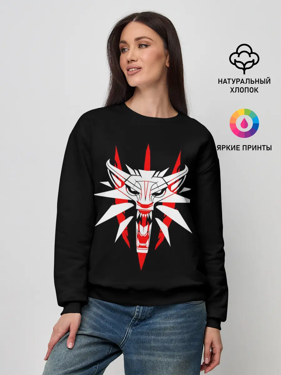 Женский свитшот / THE WITСHER 3