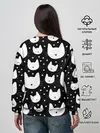 Женский свитшот / Love Cats Pattern