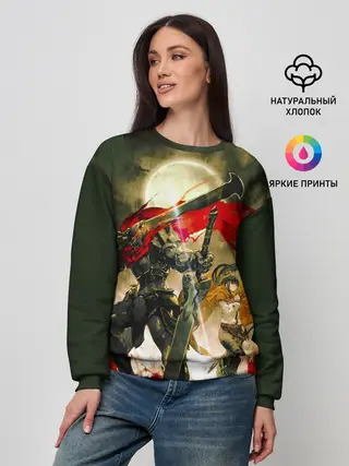 Женский свитшот / Momonga & Narberal Gamma