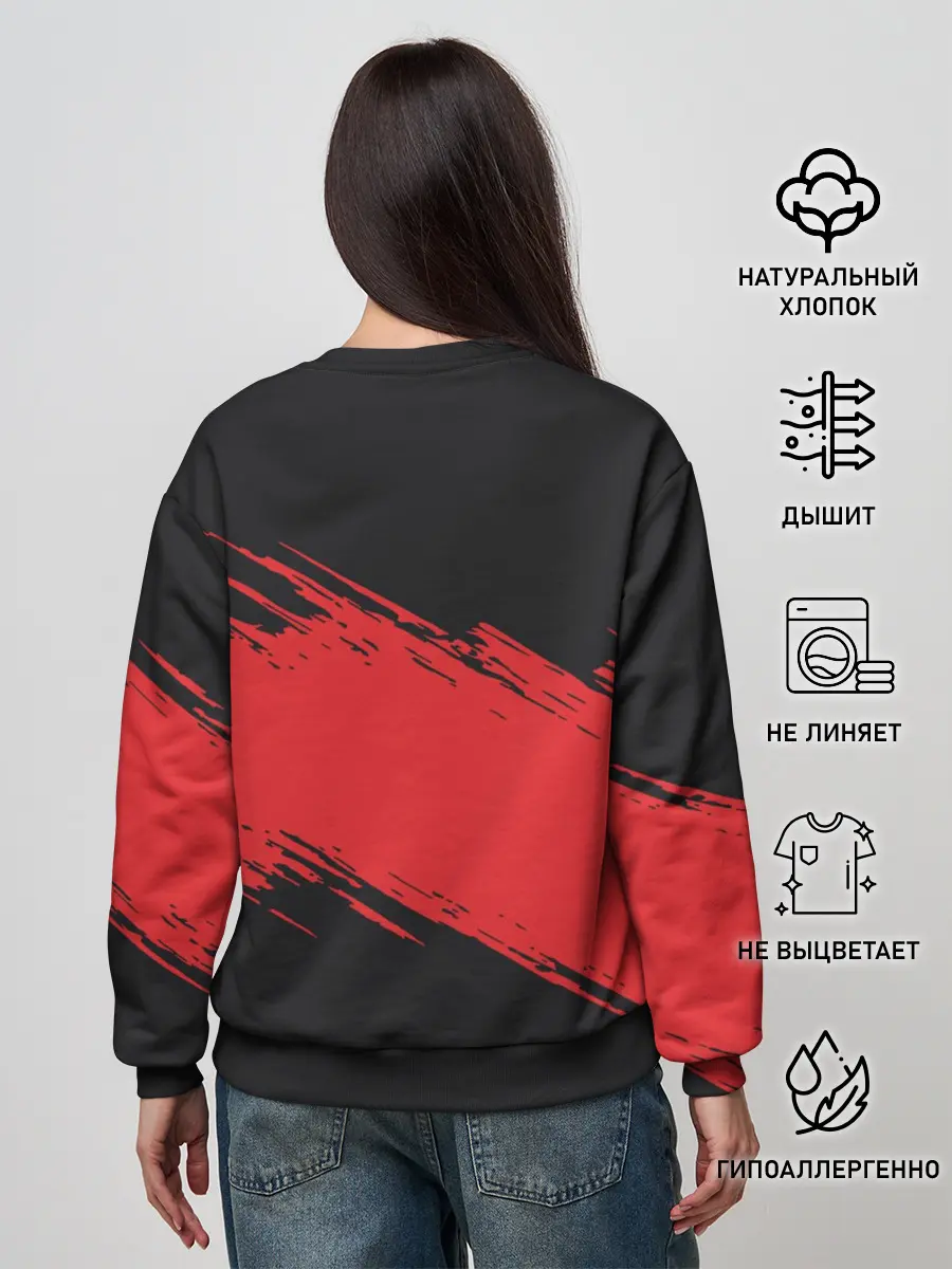 Женский свитшот / KHABIB NURMAGOMEDOV.