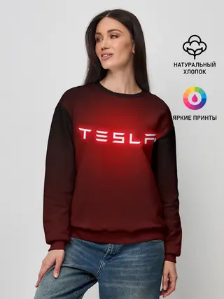 Женский свитшот / TESLA