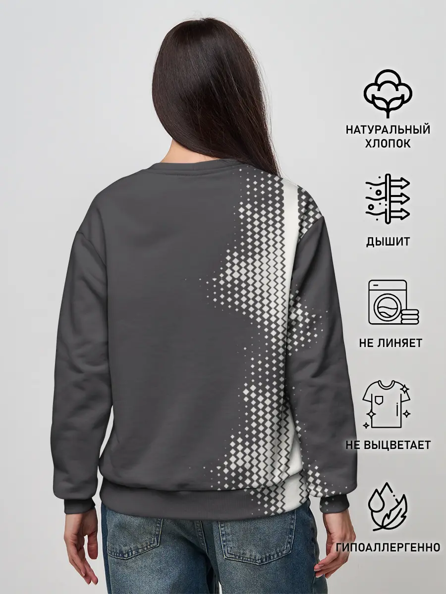 Женский свитшот / I Love Rock