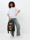 Рюкзак джинсовый / Gold Skull