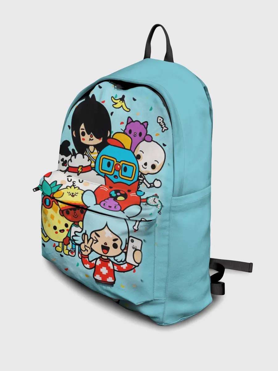 Рюкзак джинсовый / Toca Boca | Тока бока персонажи из игры