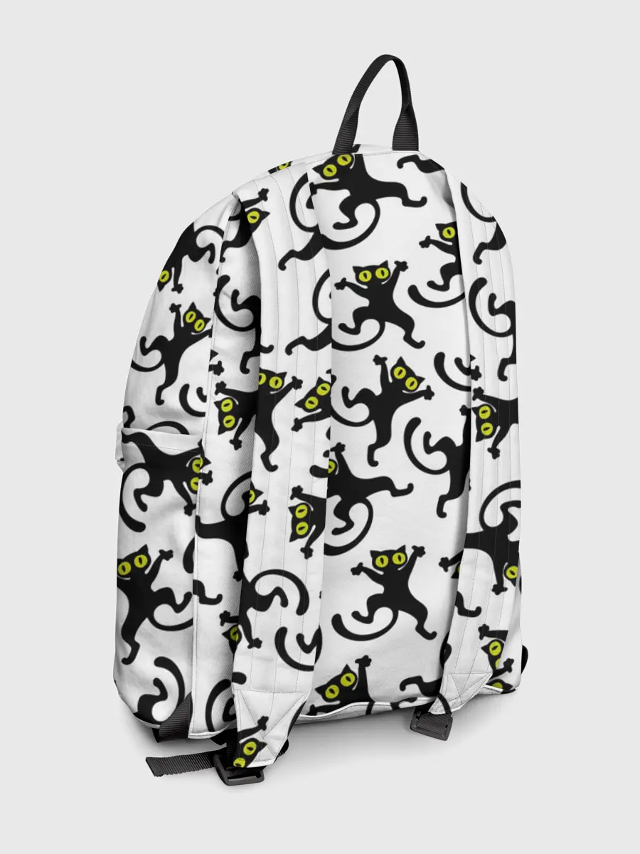 Рюкзак джинсовый / Танец котов