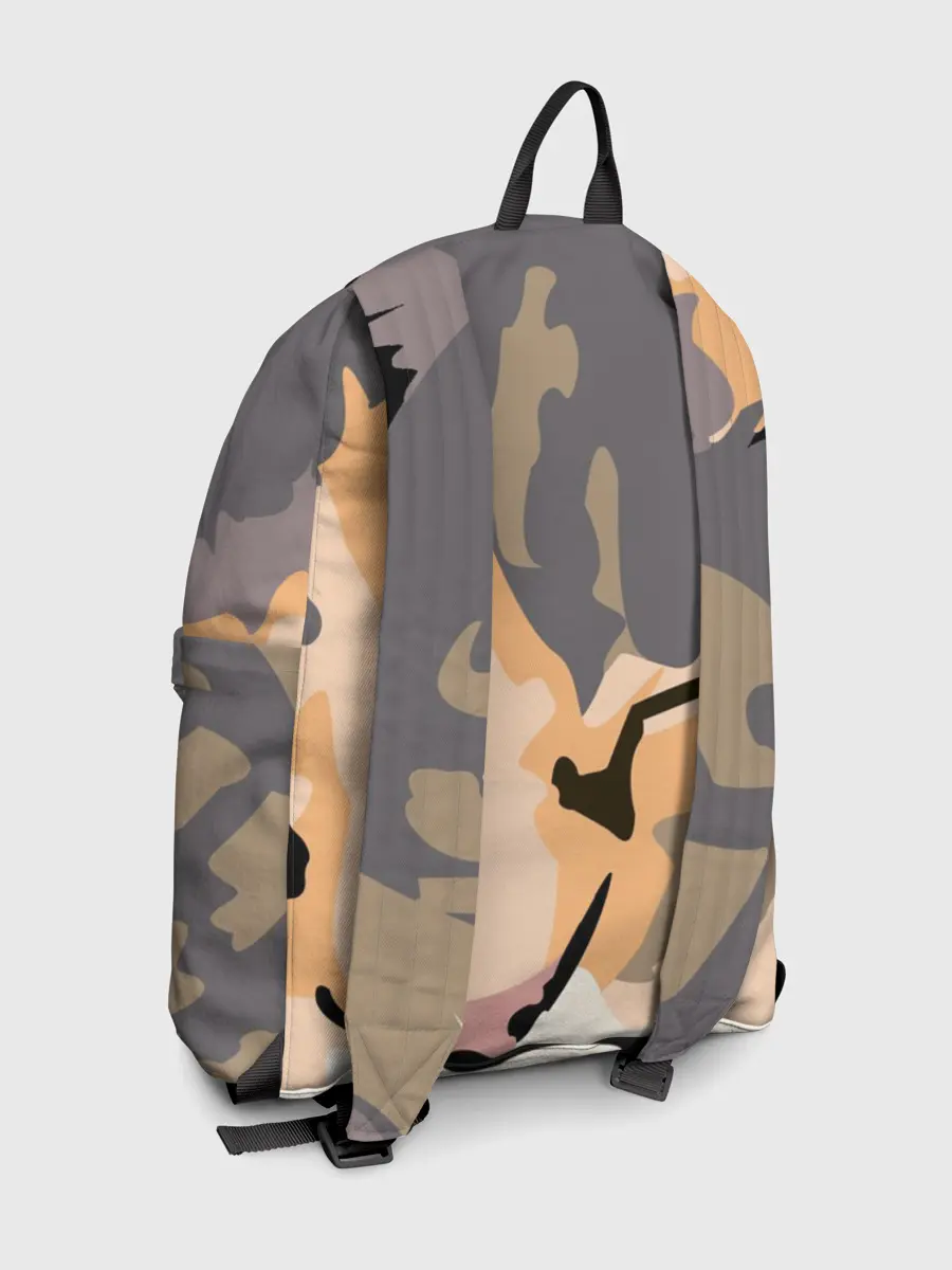 Рюкзак джинсовый / Камуфляжный кот