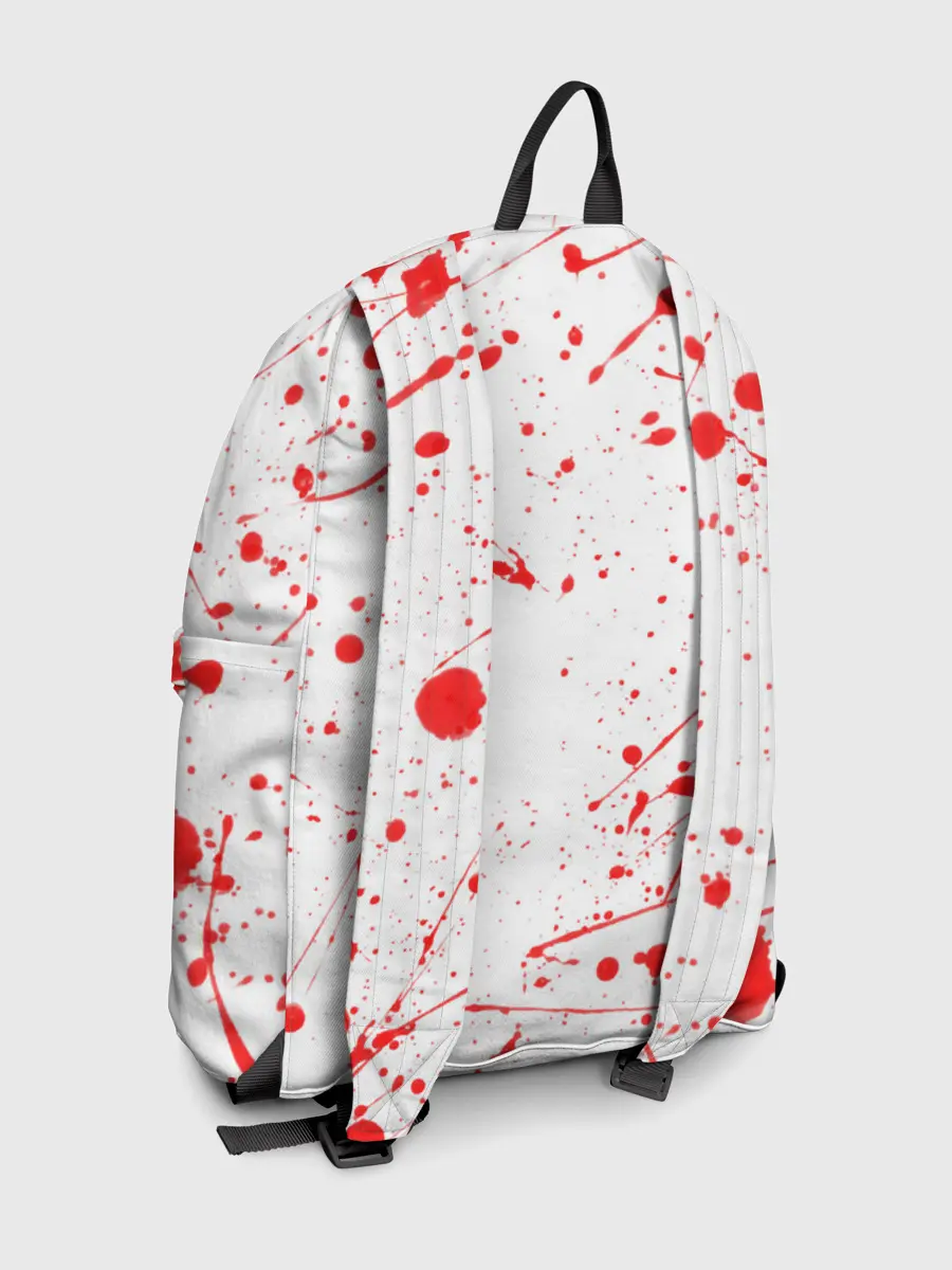 Рюкзак джинсовый / BERSERK брызги краски