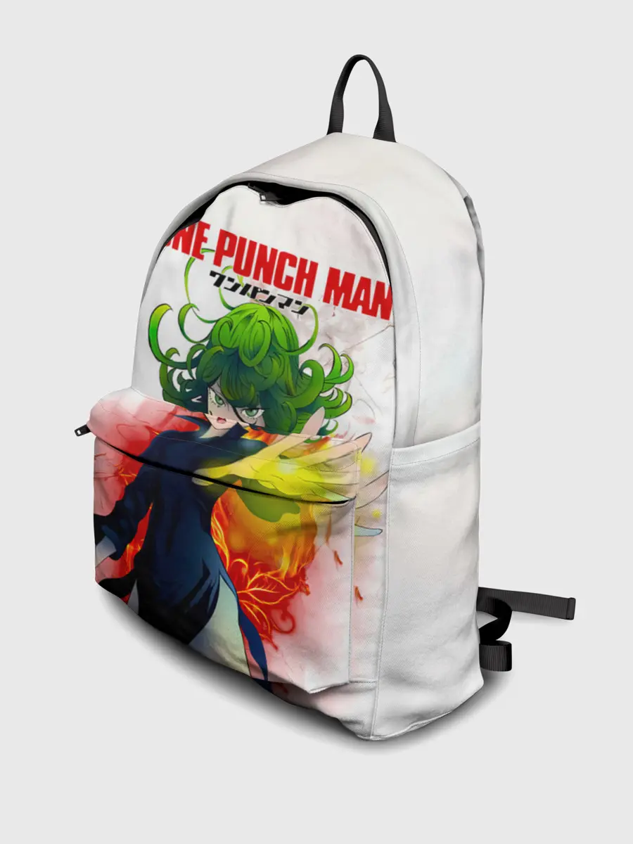 Рюкзак джинсовый / Тацумаки One Punch-Man