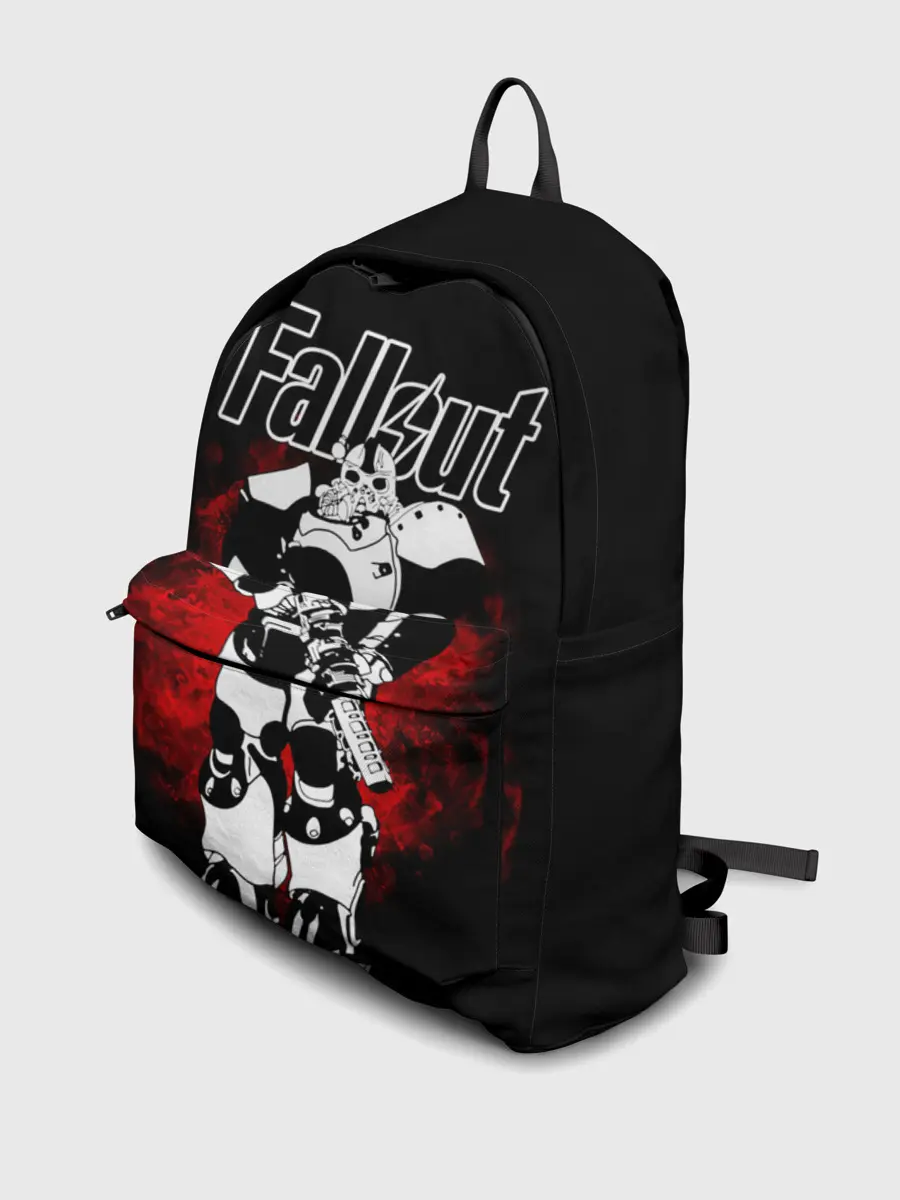 Рюкзак джинсовый / Fallout / Фоллаут, в доспехах