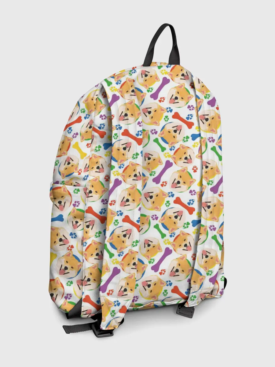 Рюкзак джинсовый / Сиба Ину